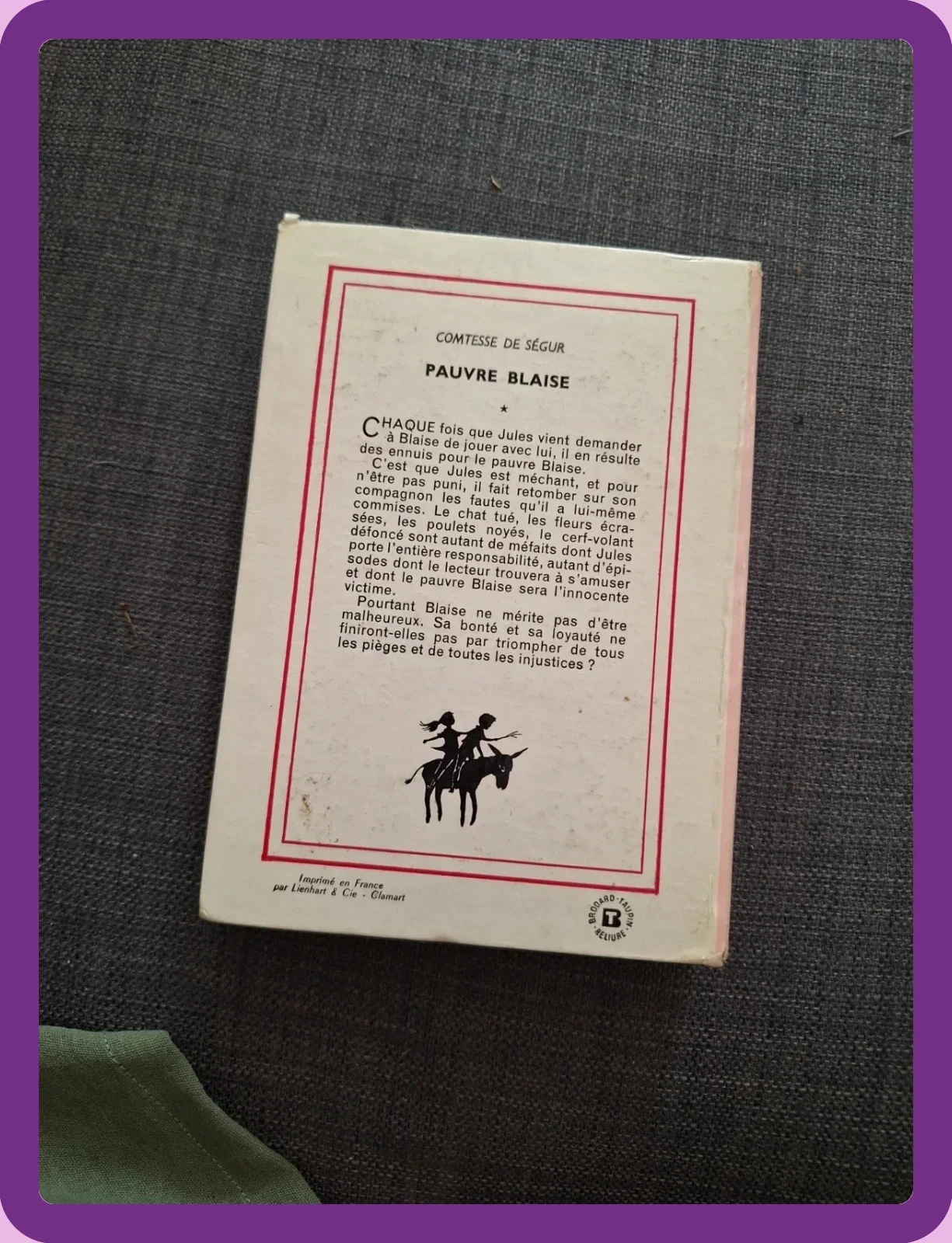 Pobre Blaise Comtesse de Segur – photo 2